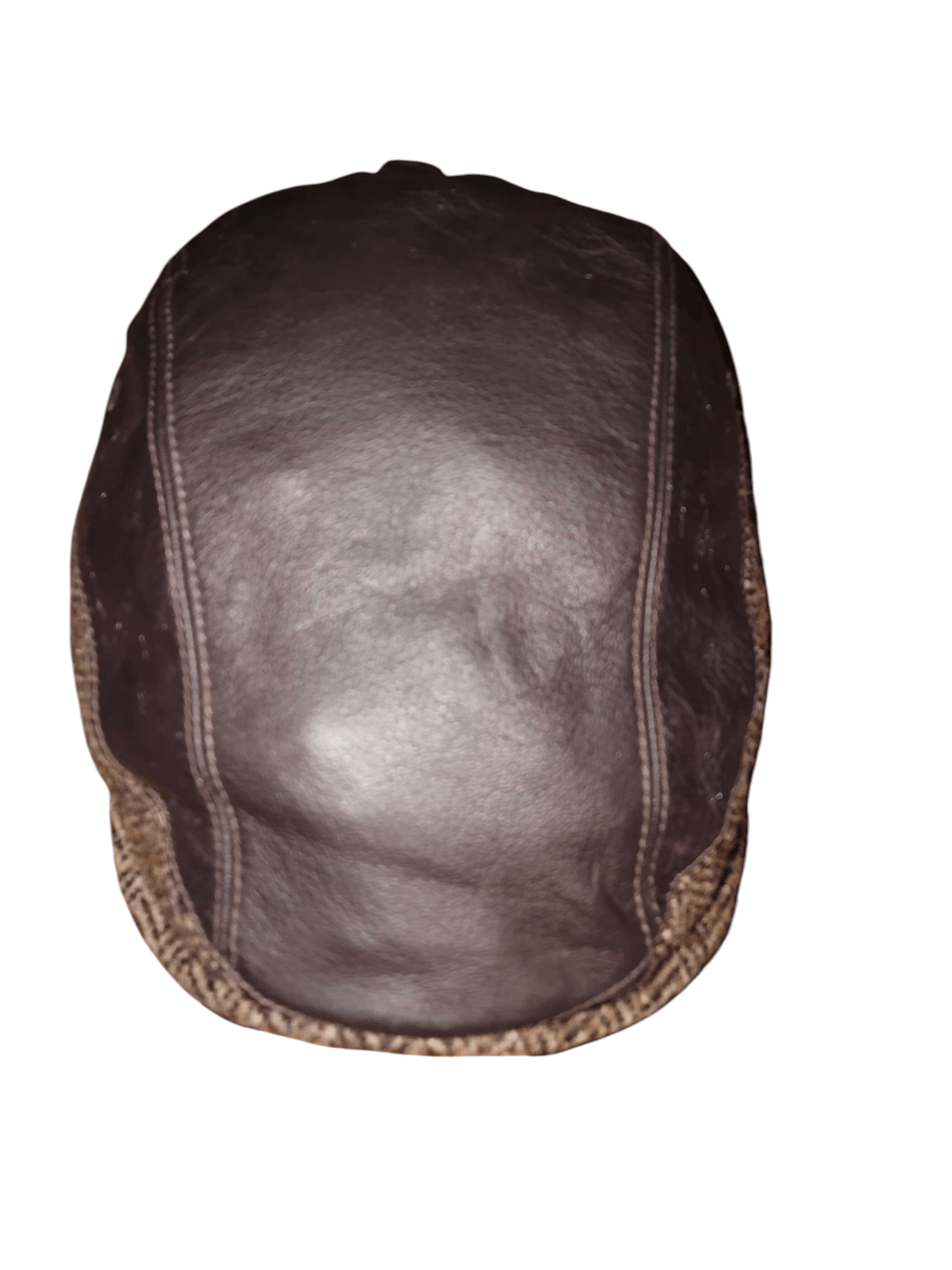 Harris Tweed HARRIS TWEED Leather Wool Flat Cap Size ONE SIZE - 1 Thumbnail