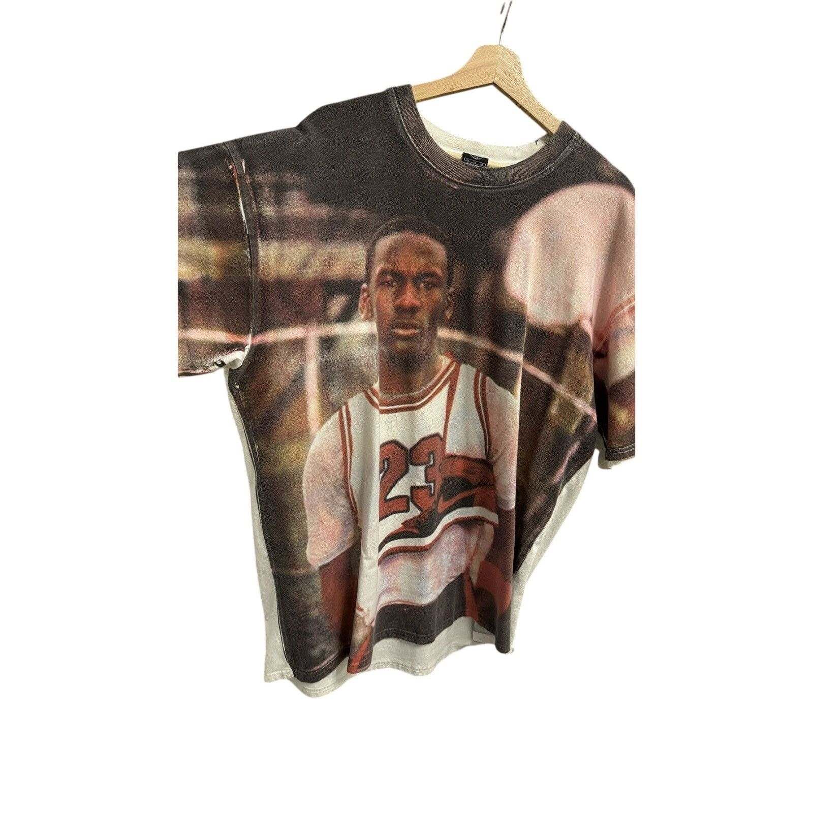 Vintage Nike Air Jordan Banned Playground Tee Size XL