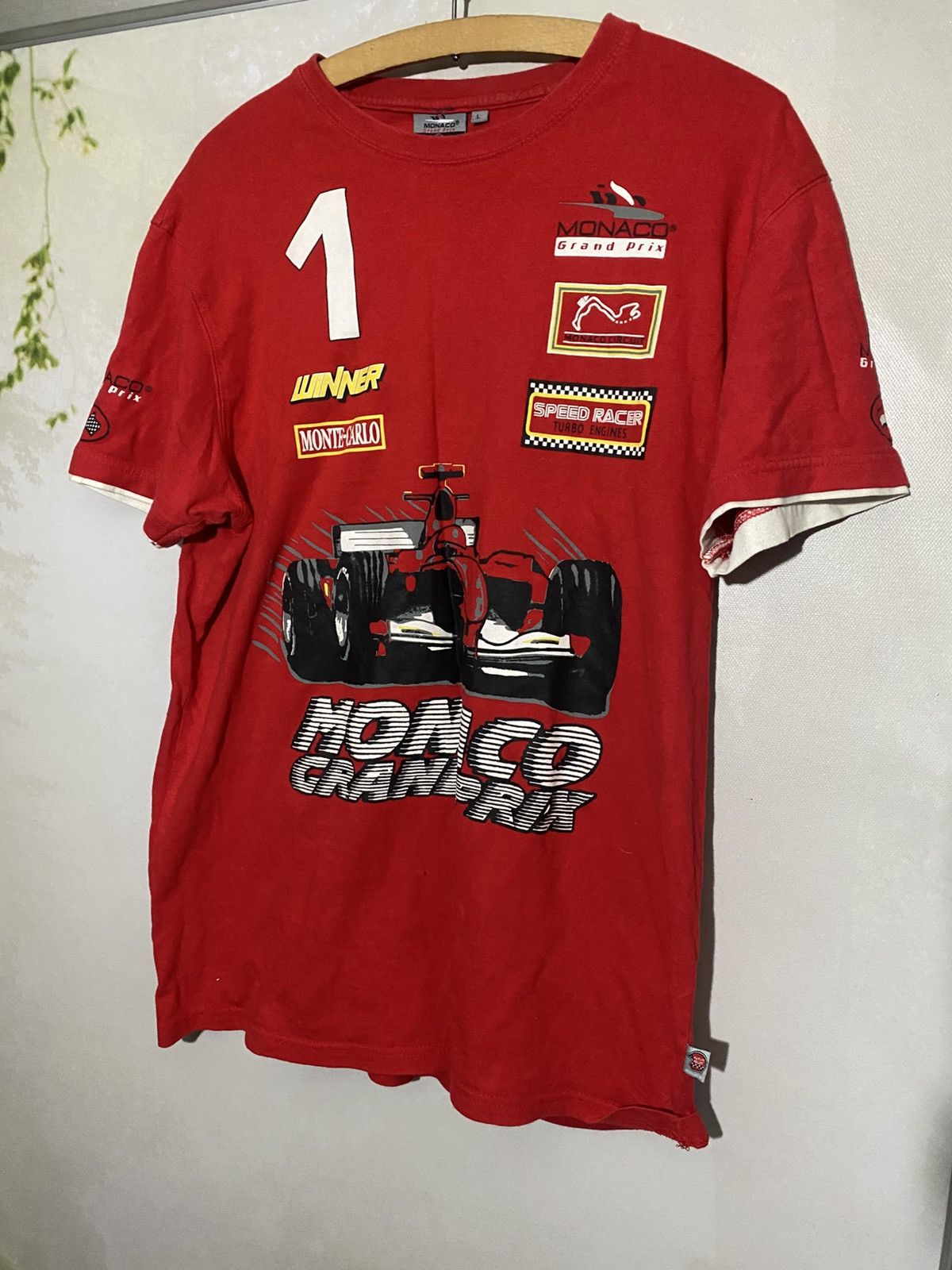 Formula 1 Vintage Grand Prix Monaco Racing F1 Size US L / EU 52-54 / 3 - 1 Thumbnail