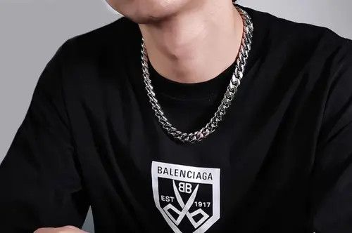 Other Youko x Mii 8 Mm + 55 cm Cuban Link Chain Mecklace Size ONE SIZE - 3 Thumbnail