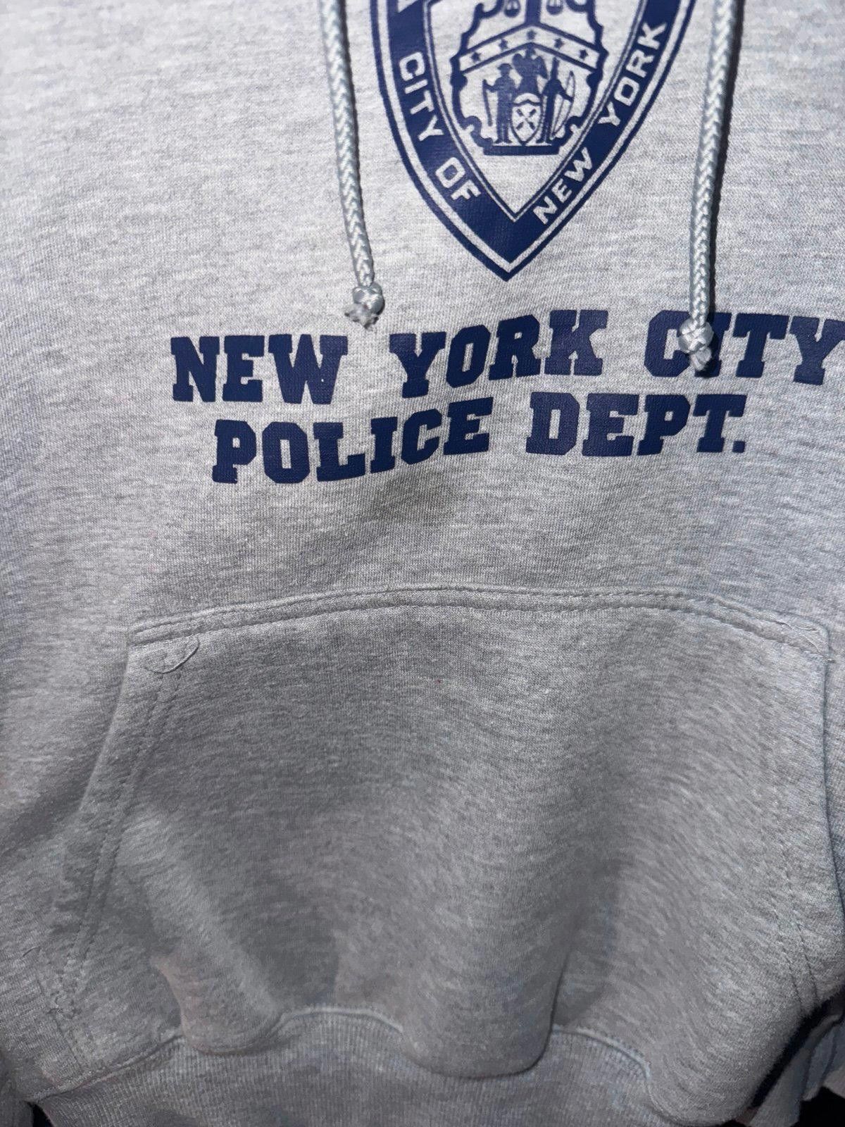 Designer VTG 90s NYPD Hoodie Sz M NYC Police Dept Cops Rare Size US M / EU 48-50 / 2 - 4 Thumbnail