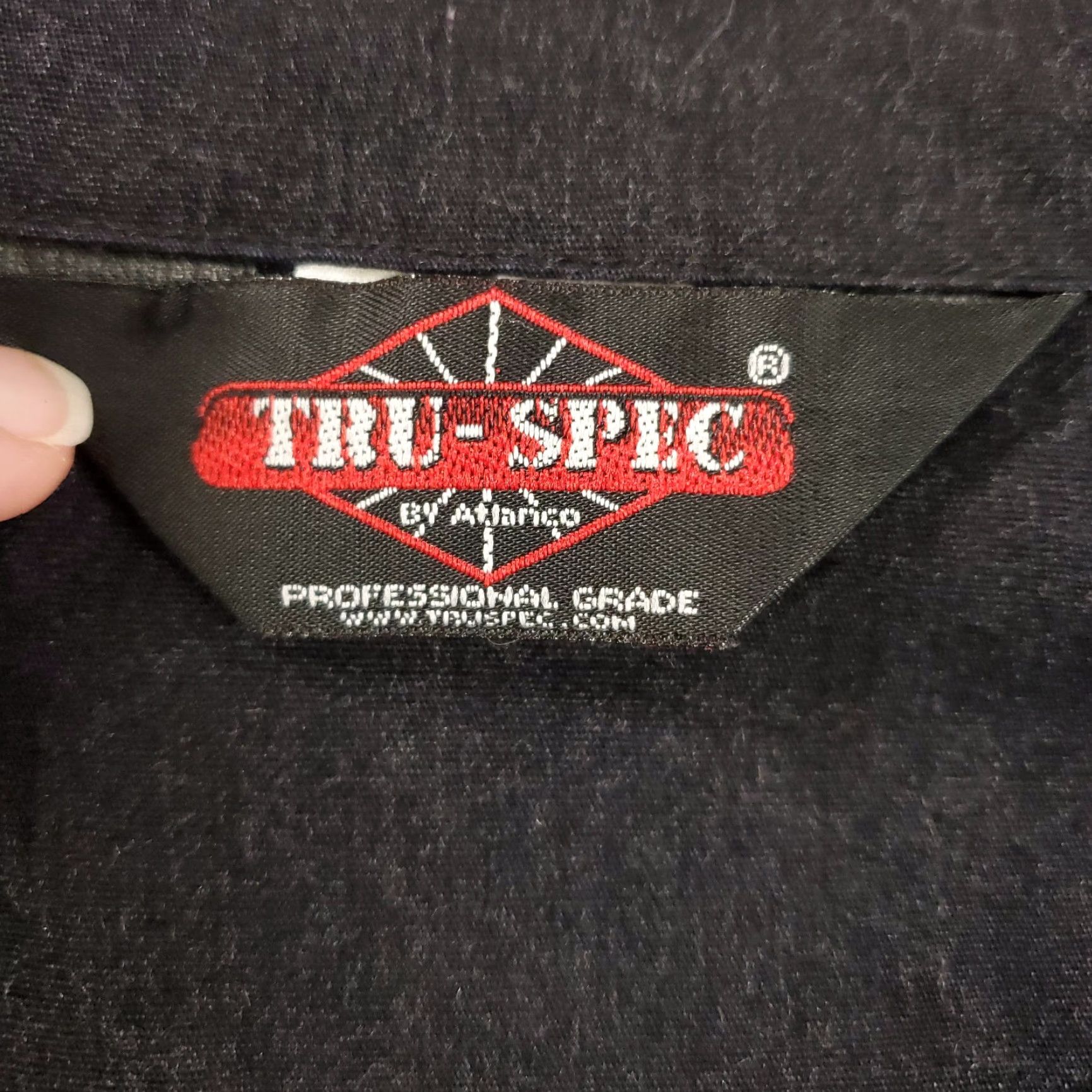 Vintage VINTAGE Tu Spec Tactical Jacket Mens 2XL Black Long Sleeve Zip Hook And Loop Pockets Size US XXL / EU 58 / 5 - 3 Thumbnail
