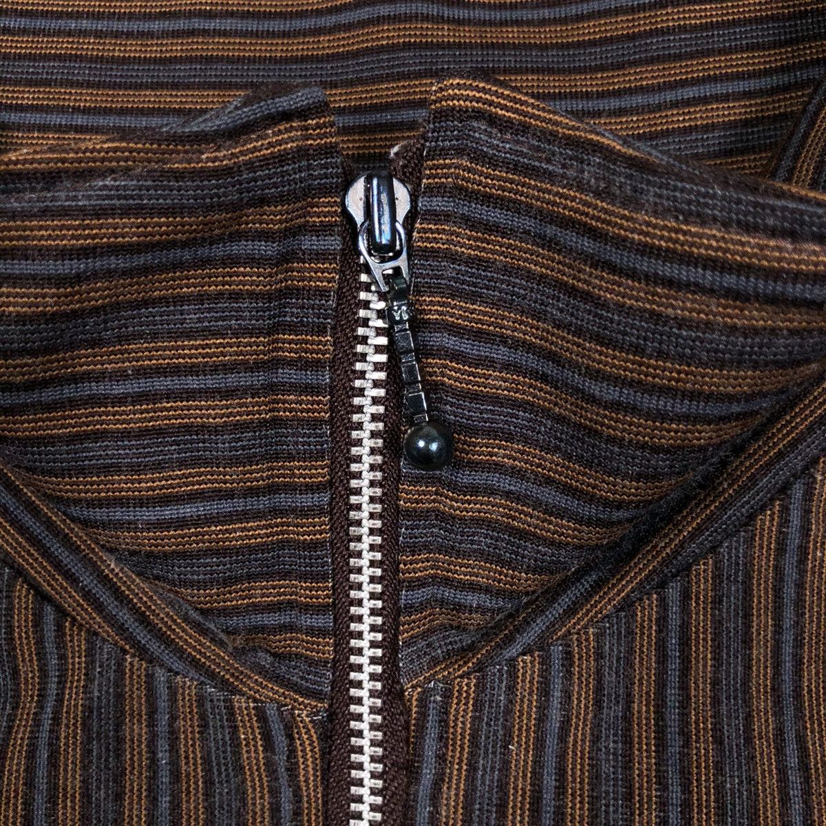 Japanese Brand Made in Japan PPFM Stripe Zip Up jacket Size US S / EU 44-46 / 1 - 3 Thumbnail