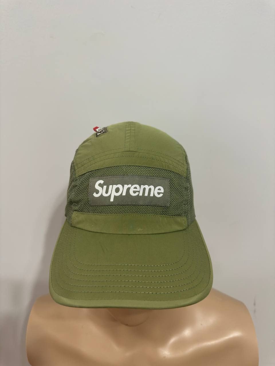 Supreme Side Zip Camp Cap | Grailed