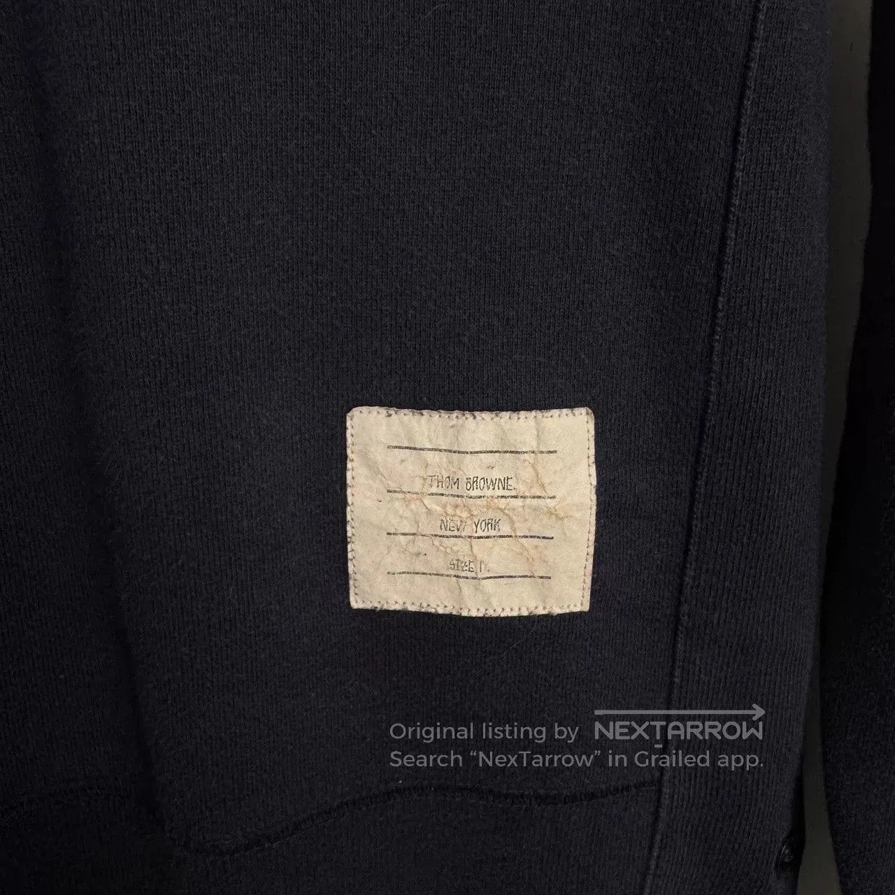 Thom Browne Thom Browne Blue Stripe Sweatshirt. Size US S / EU 44-46 / 1 - 5 Thumbnail