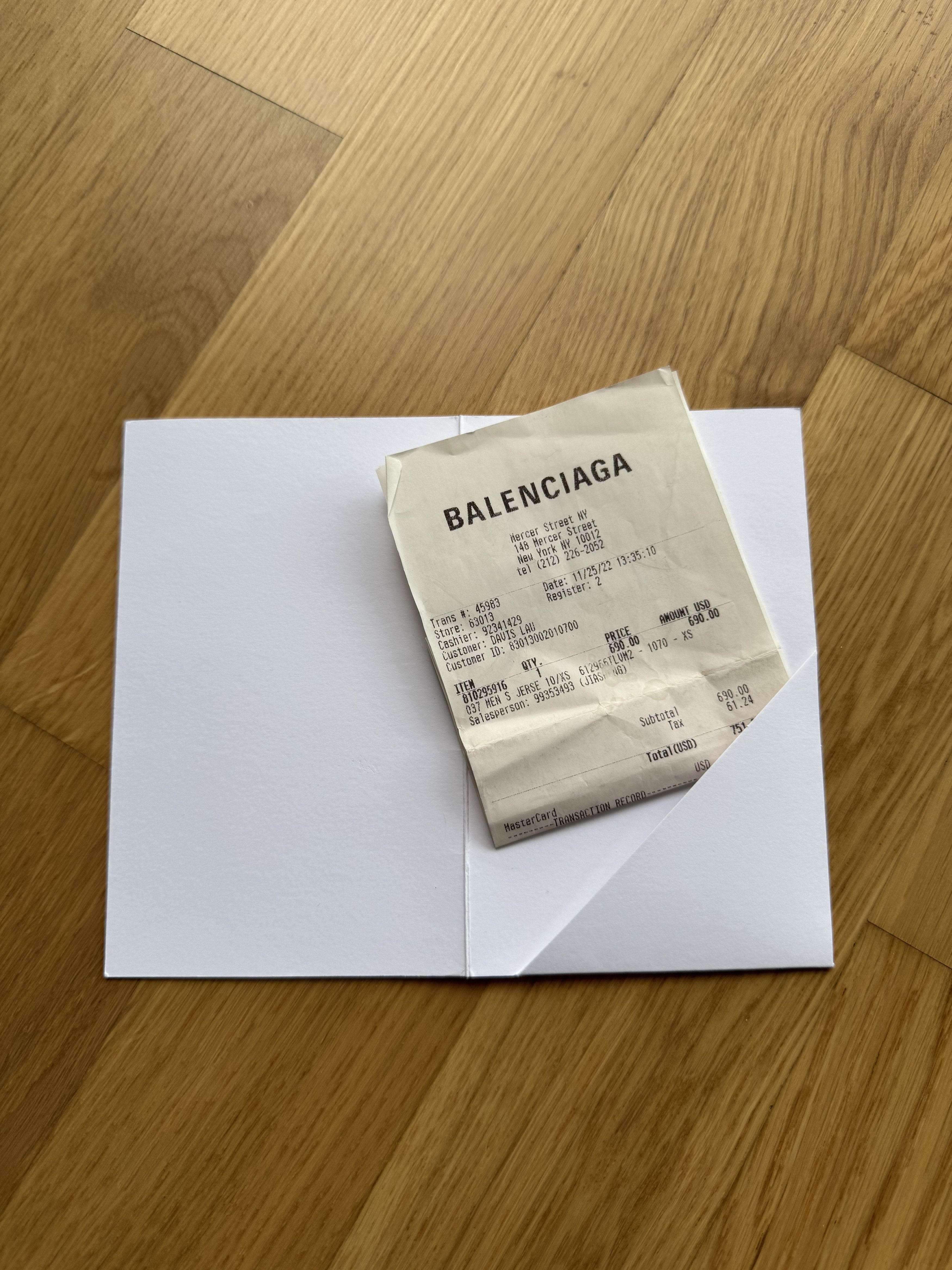 Balenciaga Balenciaga New York T-shirt Size US XS / EU 42 / 0 - 6 Thumbnail