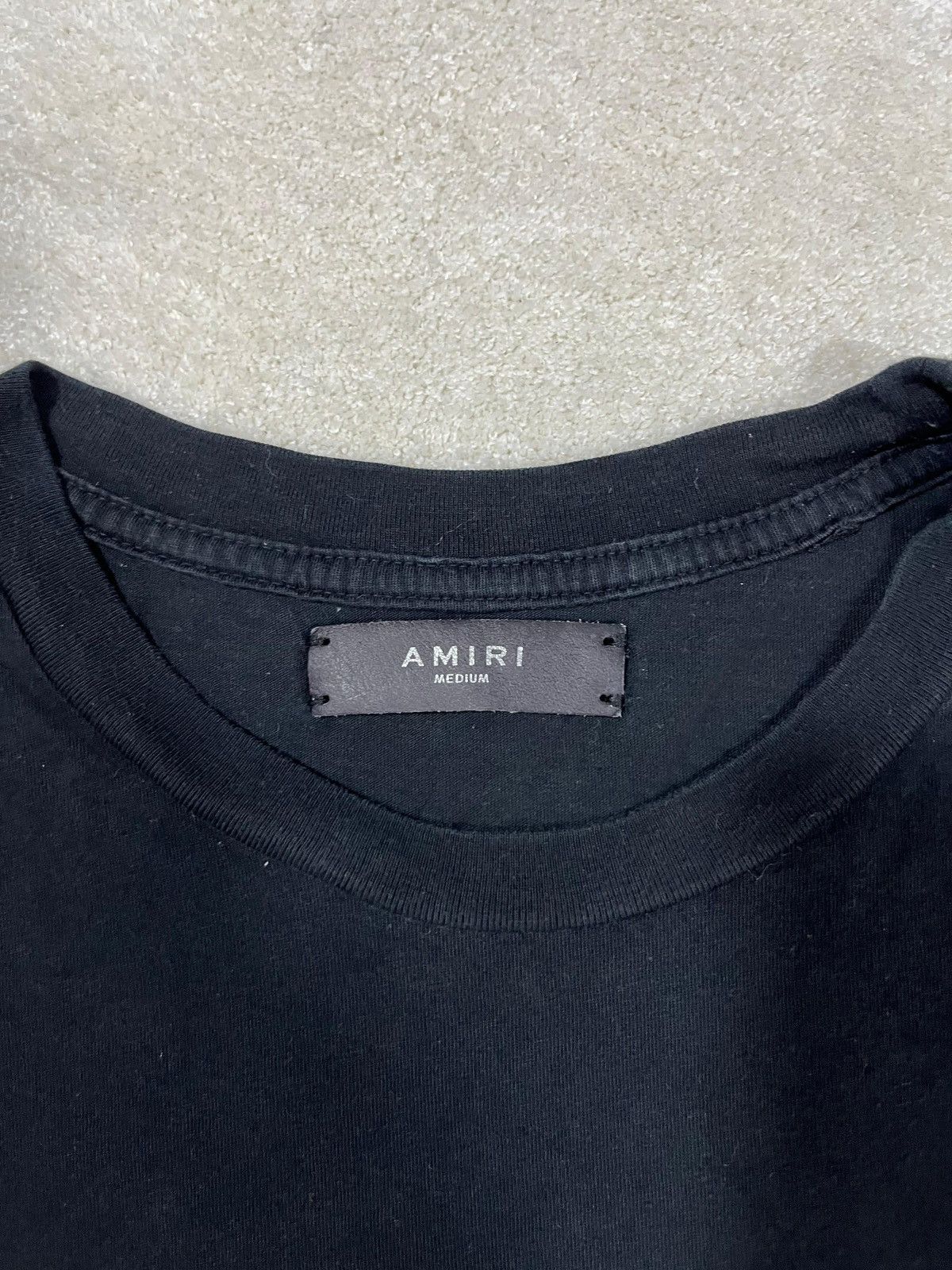 Amiri 💠Amiri💠 SMOKE T-SHIRT BLACK Size US M / EU 48-50 / 2 - 6 Thumbnail