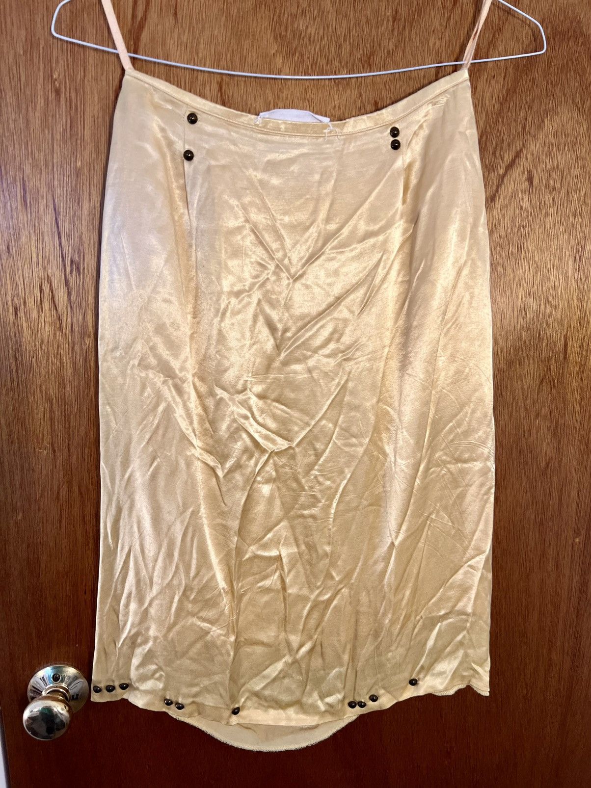 Maison Margiela Archive Martin Margiela Fall 2006 Upholstery skirt yellow Size 26" / US 2 / IT 38 - 5 Thumbnail