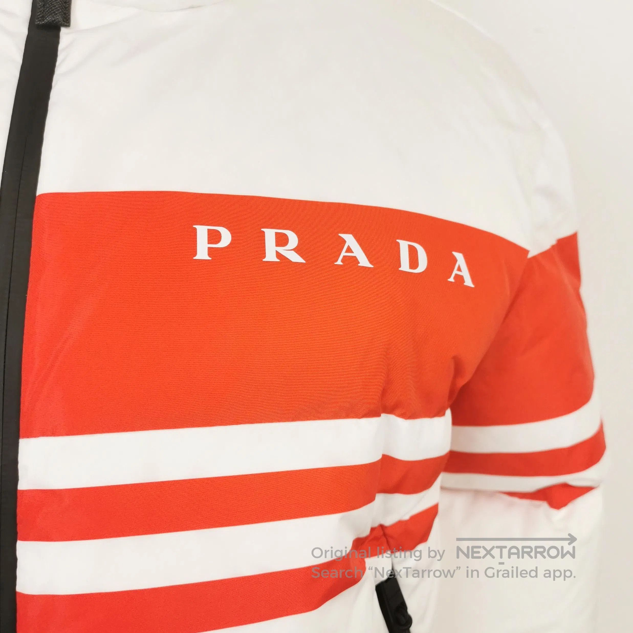 Prada Prada Color Block Logo Puffer Jacket XS . Size US XS / EU 42 / 0 - 2 Thumbnail