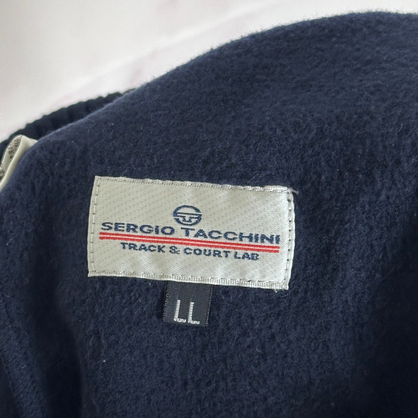 Sergio Tacchini Track & Court Navy Sweatpants Size US 34 / EU 50 - 7 Thumbnail