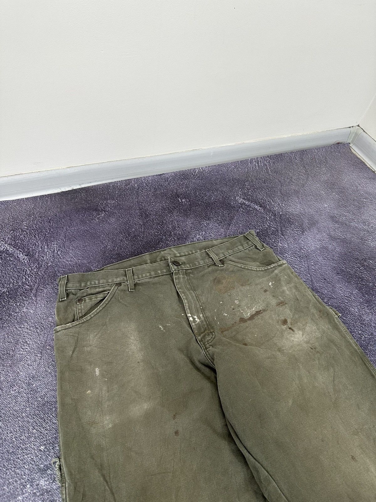Dickies Vintage Dickies Distressed Opium USA Baggy Cargo Work Pants Size US 36 / EU 52 - 13 Thumbnail