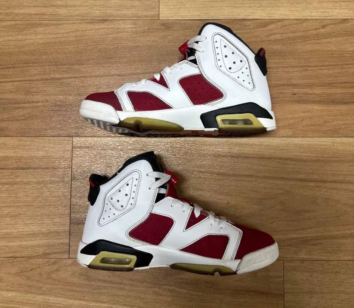 Jordan Brand Air Jordan 6 Retro 2014 Carmine Size US 6.5 / EU 39-40 - 3 Thumbnail