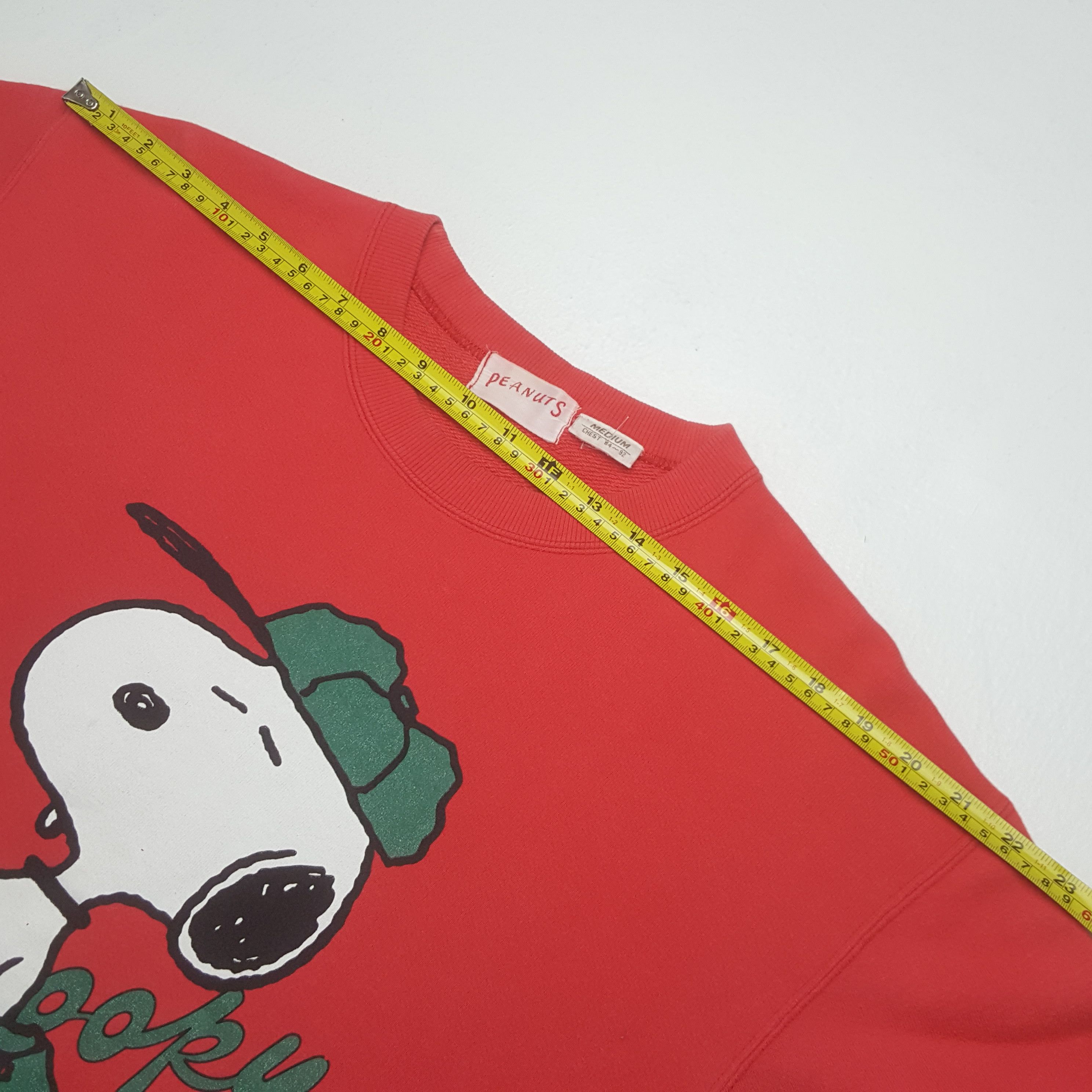 Peanuts Vintage Snoopy Peanuts Cartoon Sweatshirt C306N15 Size US M / EU 48-50 / 2 - 5 Thumbnail