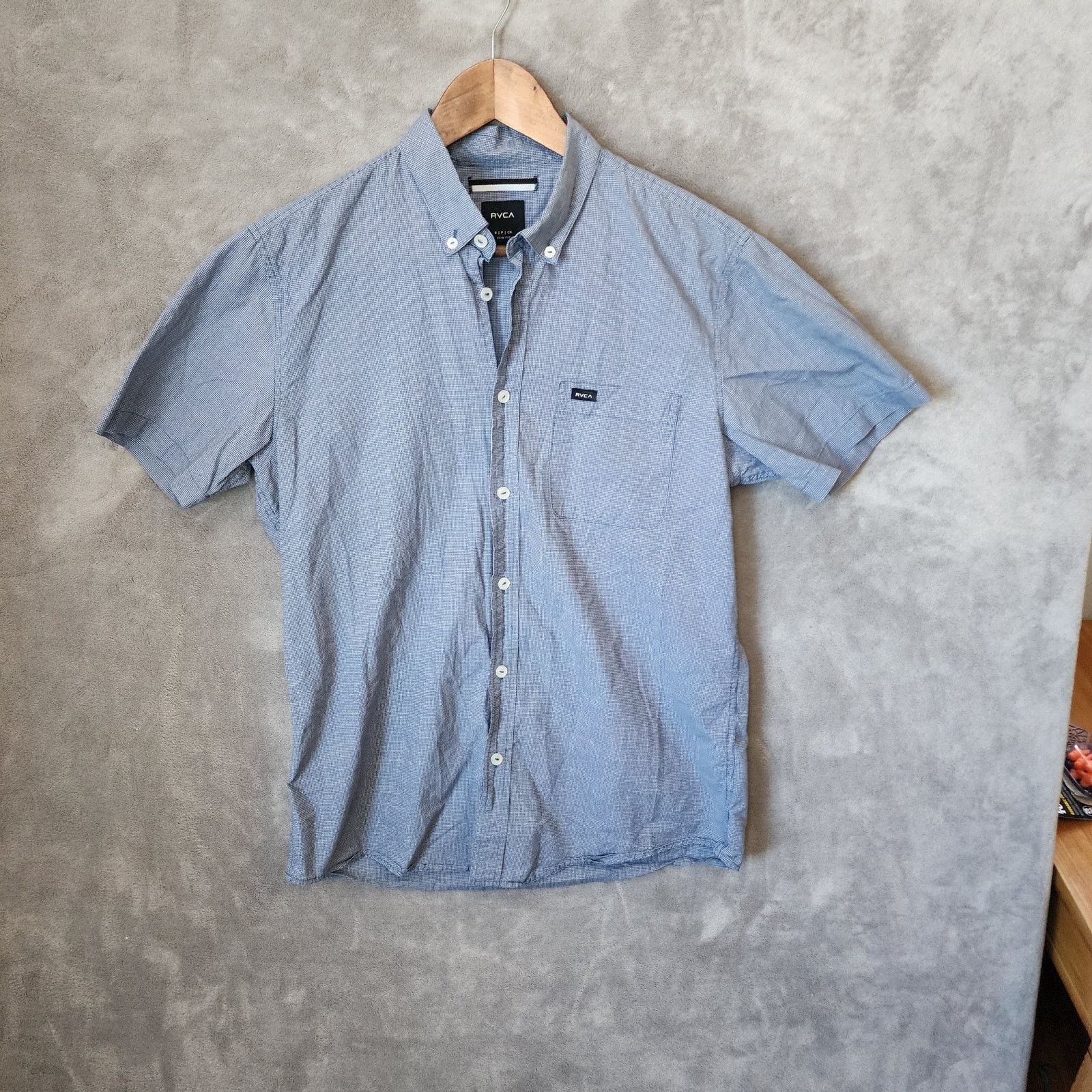 RVCA RVCA Men's Small Slim Fit Shirt Size US S / EU 44-46 / 1 - 1 Thumbnail