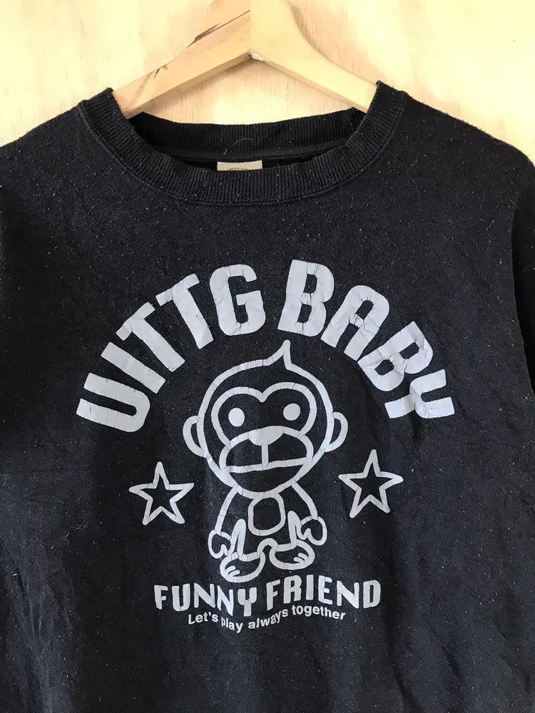 Japanese Brand Uittg Baby Sweatshirts Size US L / EU 52-54 / 3 - 3 Thumbnail