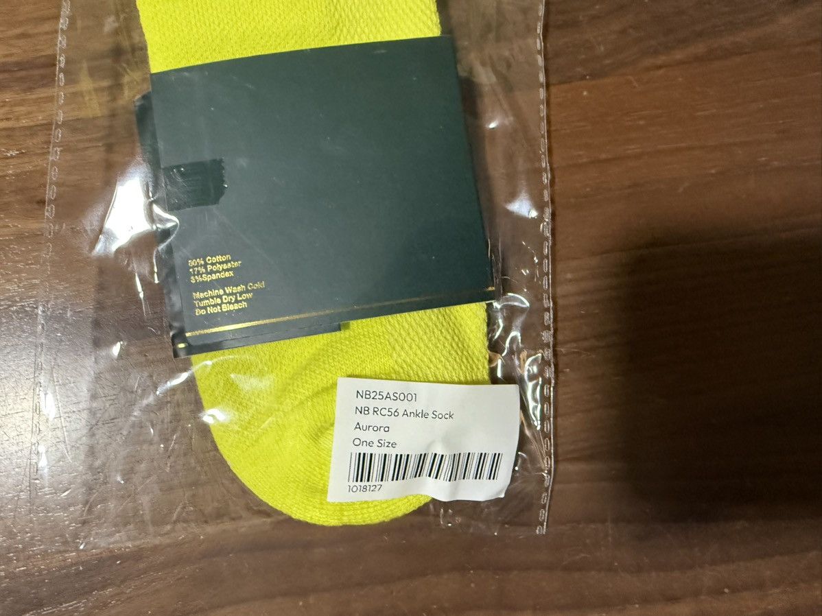Aime Leon Dore × New Balance Aime Leon Dore ALD New Balance NB RC56 Ankle Sock Lime Green Size ONE SIZE - 5 Thumbnail