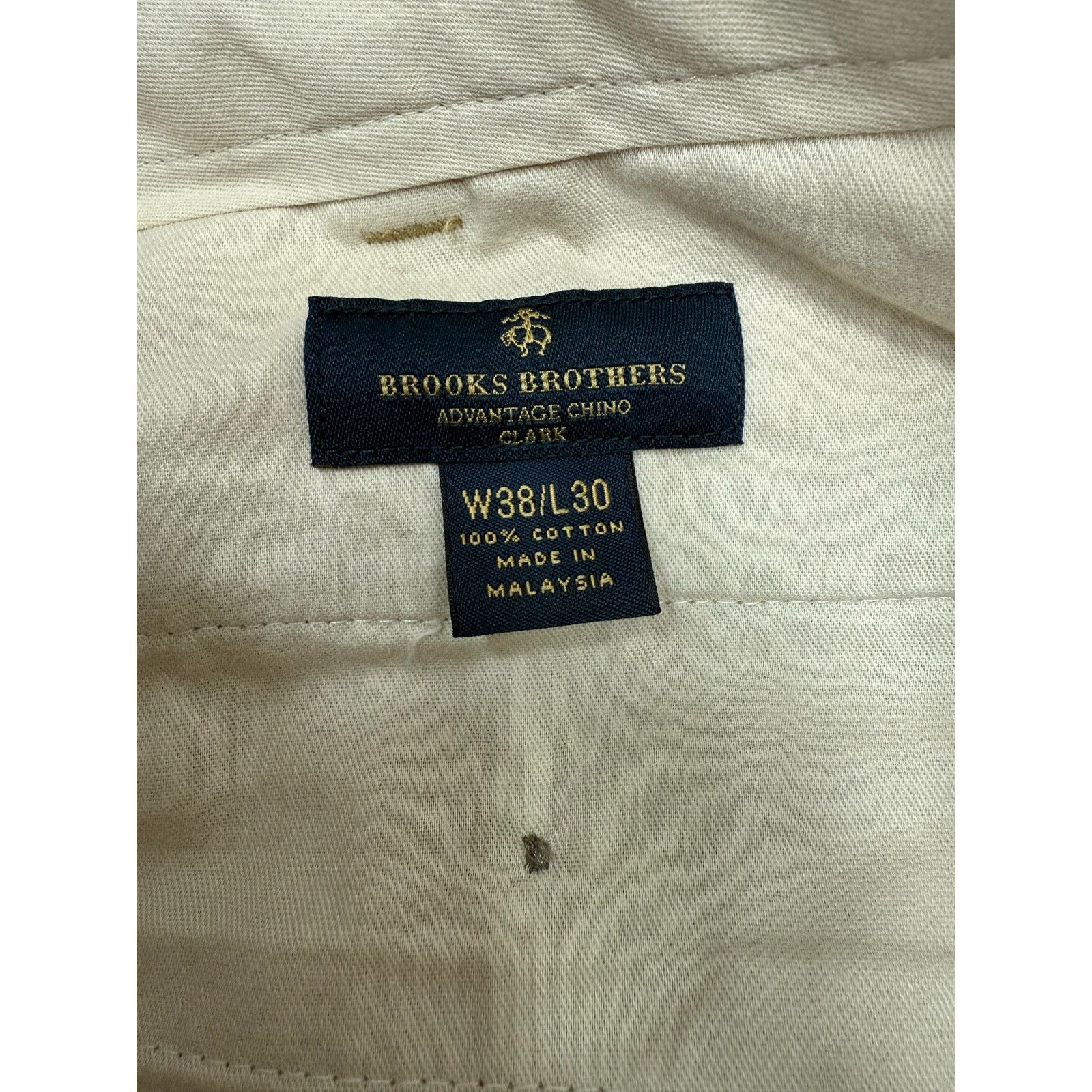 Brooks Brothers Brooks Brother Pants 38X30 Advantage Chino Clark #G703 Size US 38 / EU 54 - 7 Thumbnail