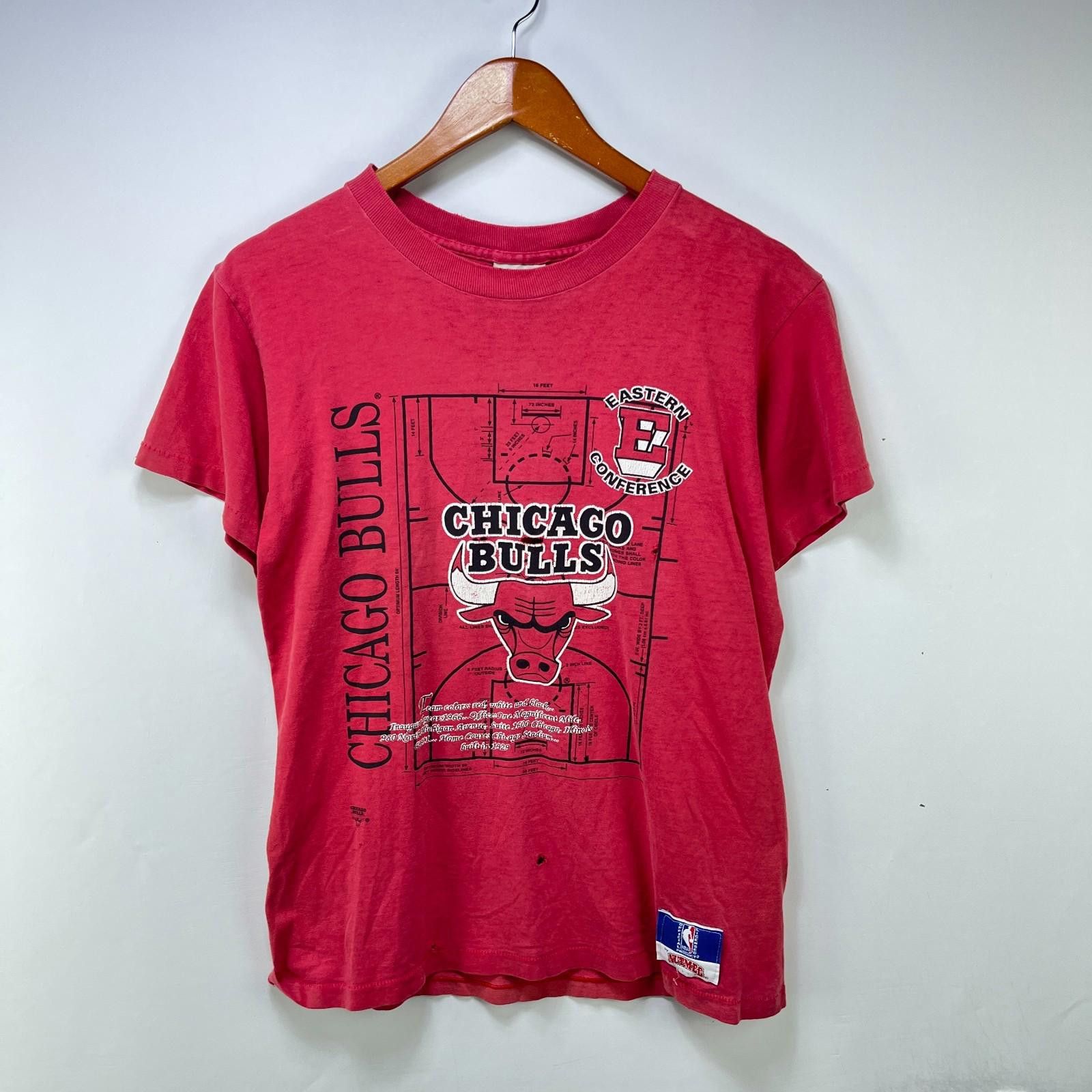 Other Vintage 90s Chicago Bulls Nutmeg T Shirt Youth Large Size ONE SIZE - 1 Thumbnail