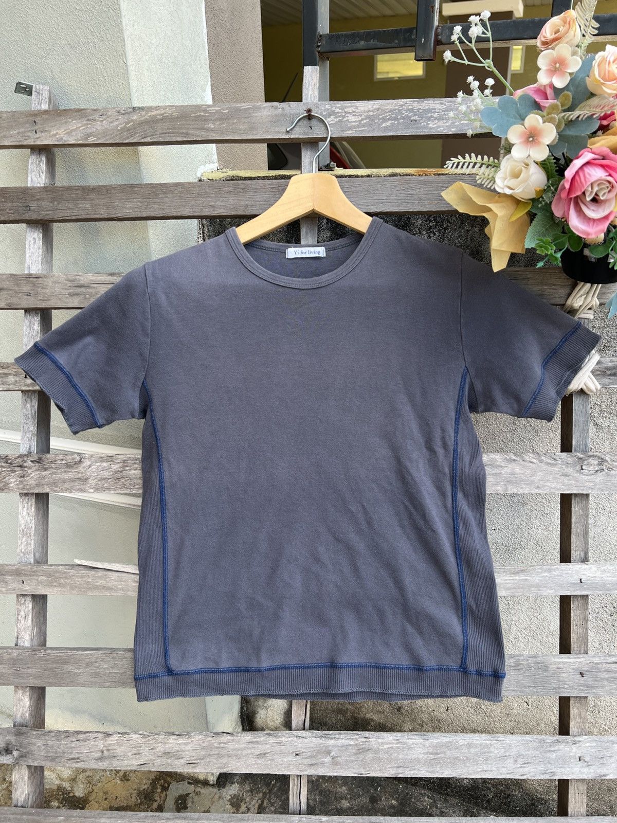 Yohji Yamamoto Vintage Y’s For Living By Yohji Yamamoto Tee Size M / US 6-8 / IT 42-44 - 2 Thumbnail