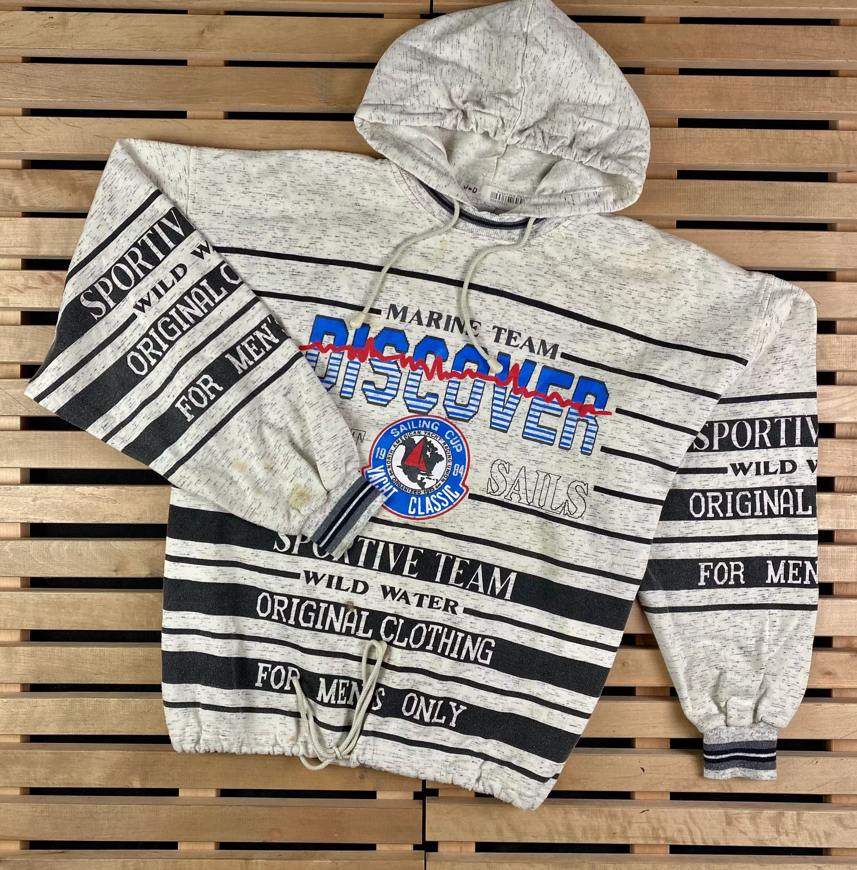 Vintage Mens Rodeo Vintage Hoodie Size L Size US L / EU 52-54 / 3 - 1 Thumbnail