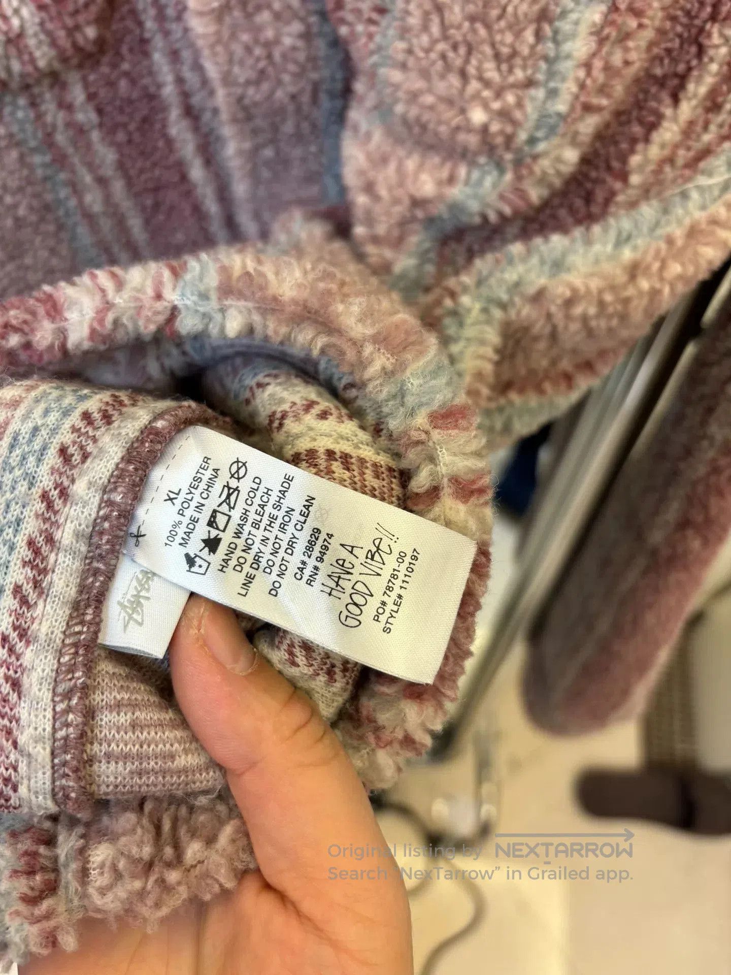 Stussy Stussy 2023 AW Fleece Jacket. Size US XL / EU 56 / 4 - 6 Thumbnail
