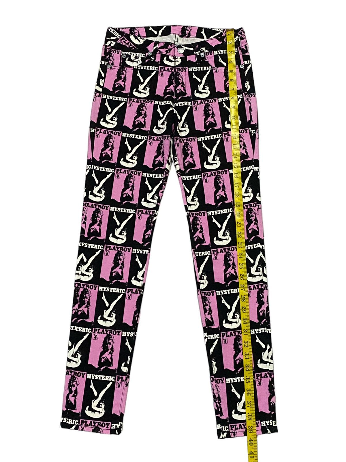 Hysteric Glamour Hysteric Glamour X Play Boy Full Print Stretch Jeans Size 28" / US 6 / IT 42 - 6 Thumbnail