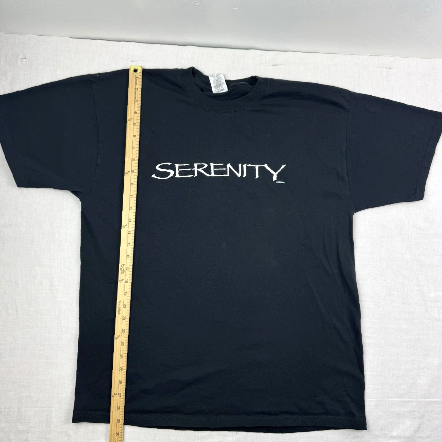 Jerzees VINTAGE JERZEES Movie T-Shirt Adult XL Black Short Sleeve Crew Neck Logo 2000s Y2K Mens Size US XL / EU 56 / 4 - 5 Thumbnail