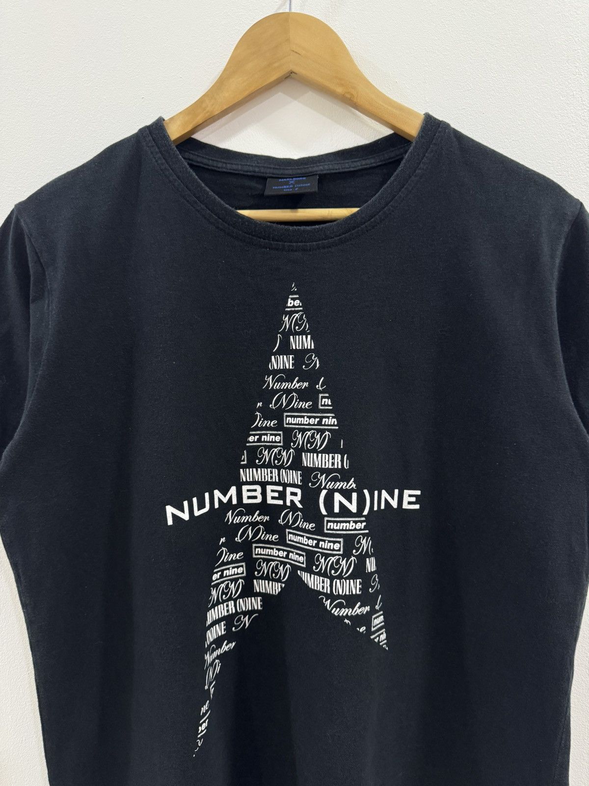 Number (N)ine NUMBER (N)INE STAR TEE Size US M / EU 48-50 / 2 - 3 Thumbnail
