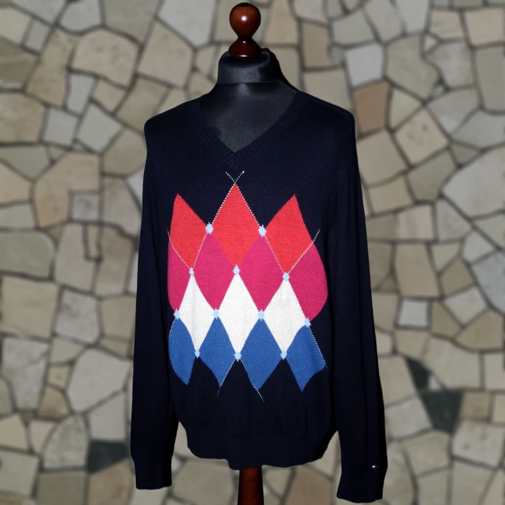 Tommy Hilfiger Tommy Hilfiger mens jumper sweater pulover Size L Soft Lambswool Black Size US L / EU 52-54 / 3 - 1 Thumbnail