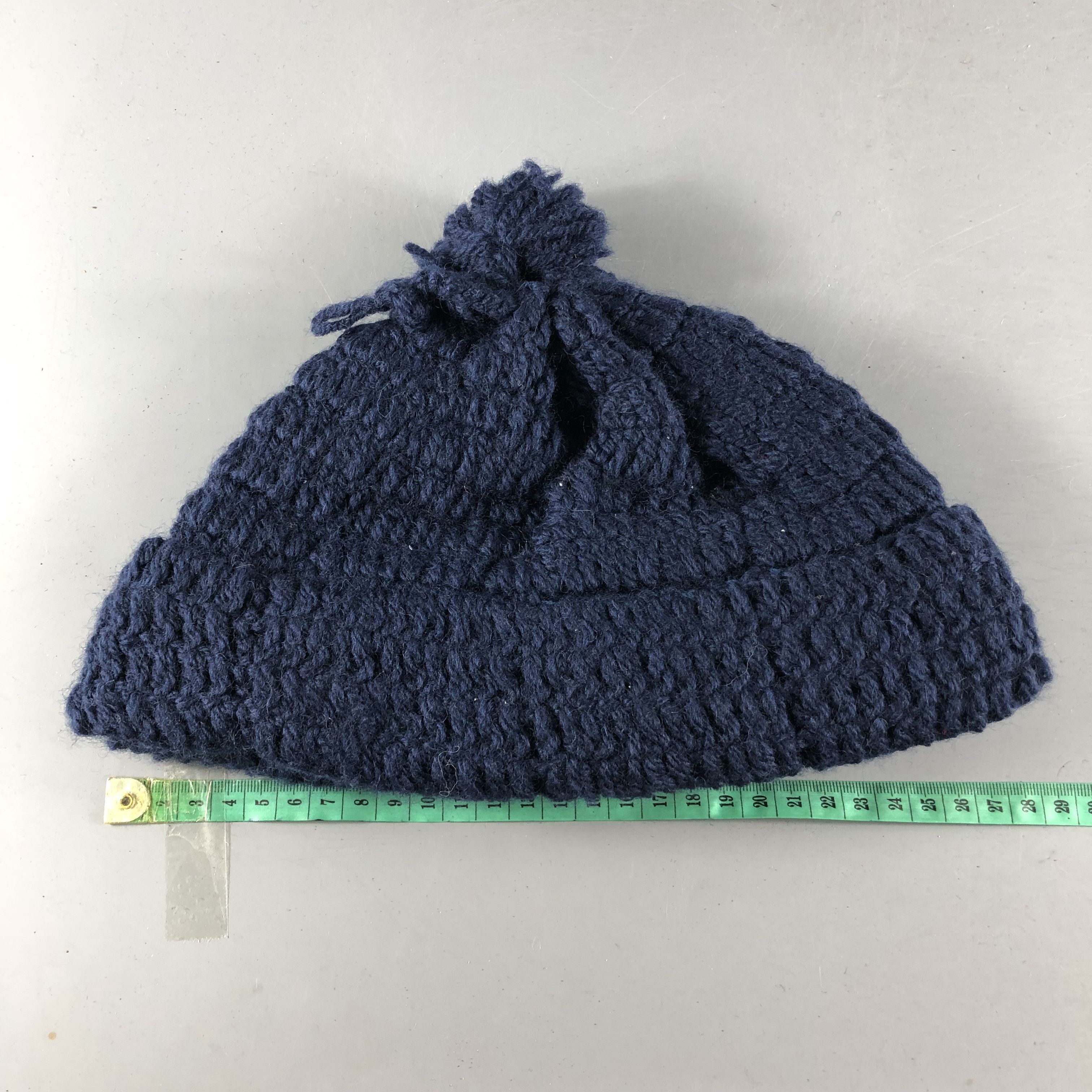 Vintage Knit Fisherman Beanie Snowcap Snow Hat B1064 Size ONE SIZE - 3 Thumbnail