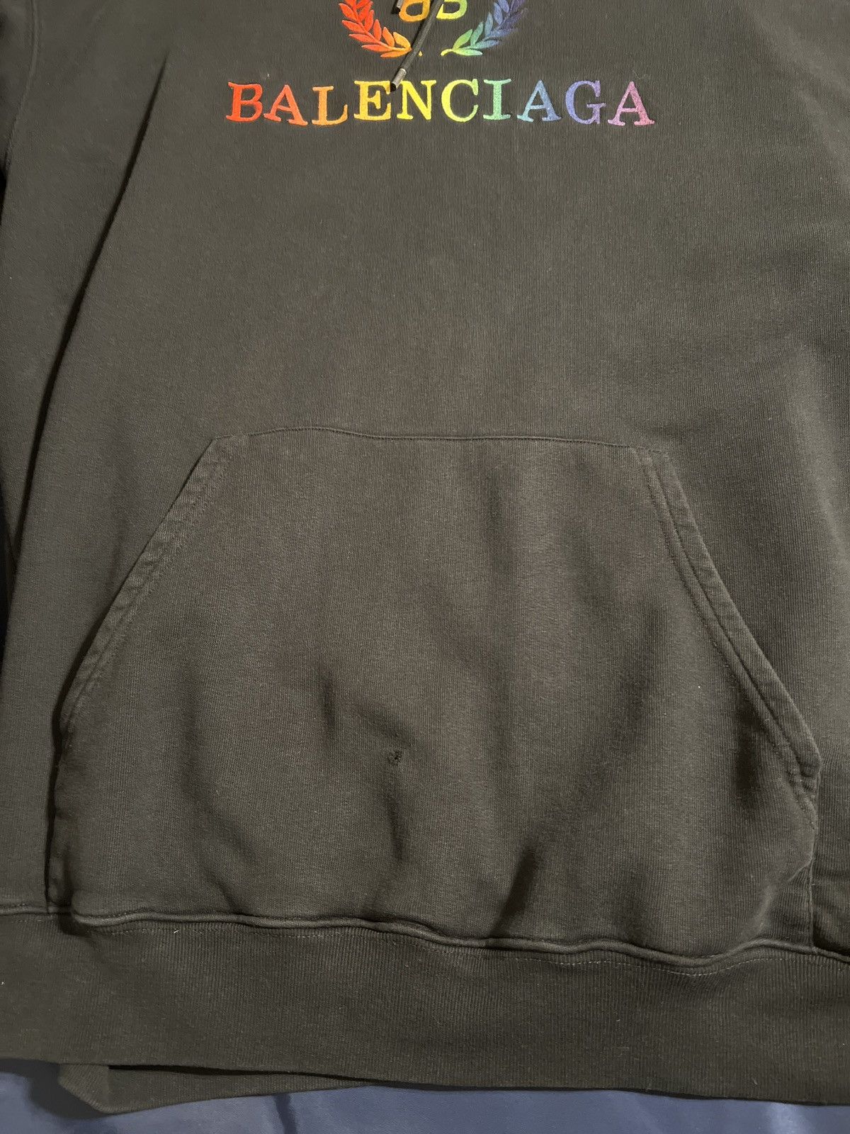 Balenciaga Balenciaga BB crest hoodie black Size US L / EU 52-54 / 3 - 8 Thumbnail