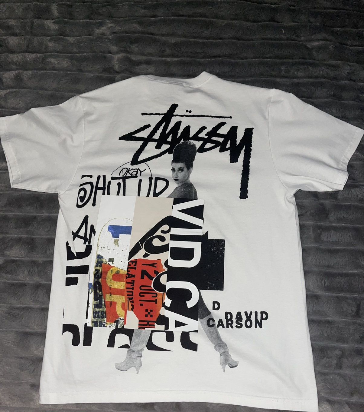 Stussy Stussy Tee X David Carson Size US M / EU 48-50 / 2 - 2 Thumbnail