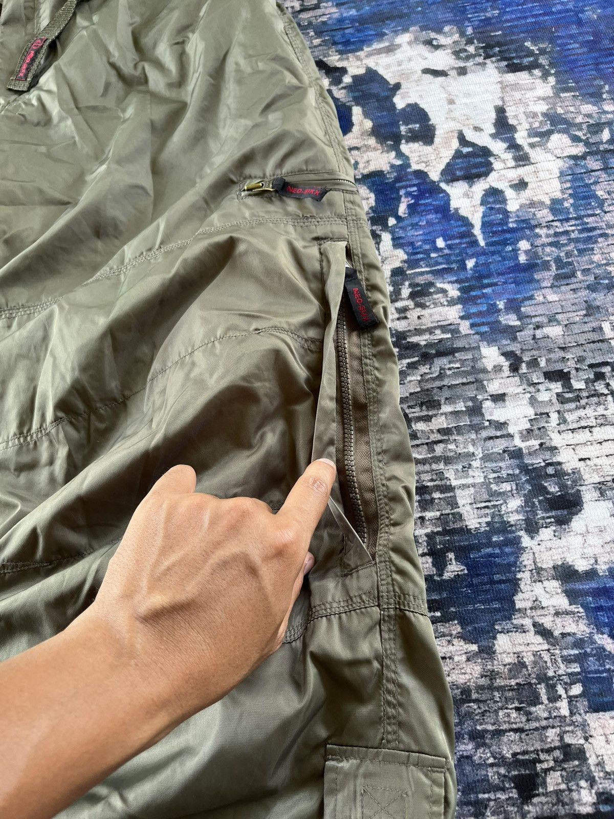 If Six Was Nine × Japanese Brand RARE Neo Sixx Parachute Multipocket Baggy Pants Size US 33 - 9 Thumbnail