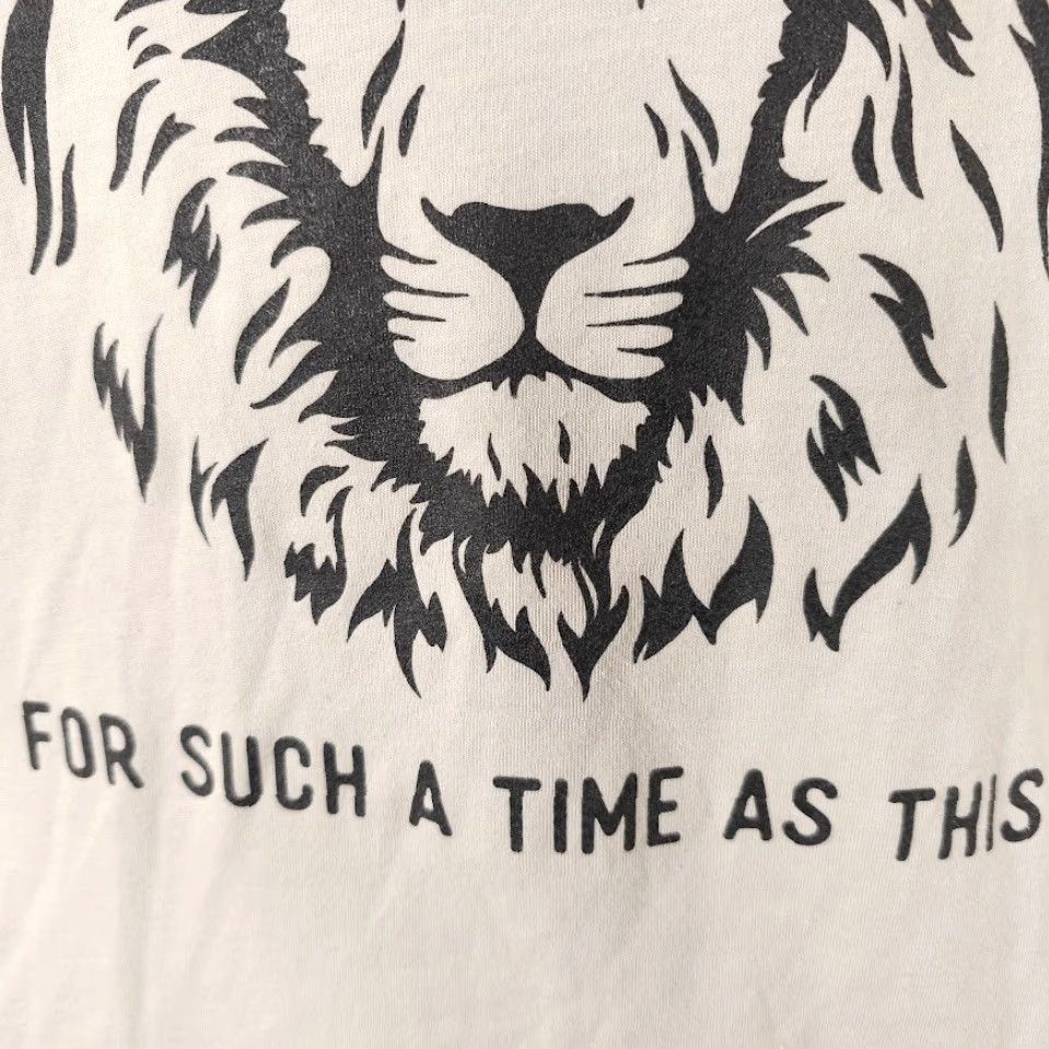 Born Jewish T Shirt Mens Size Small Beige Esther 4:14 Born For Such A Time Size US S / EU 44-46 / 1 - 4 Thumbnail