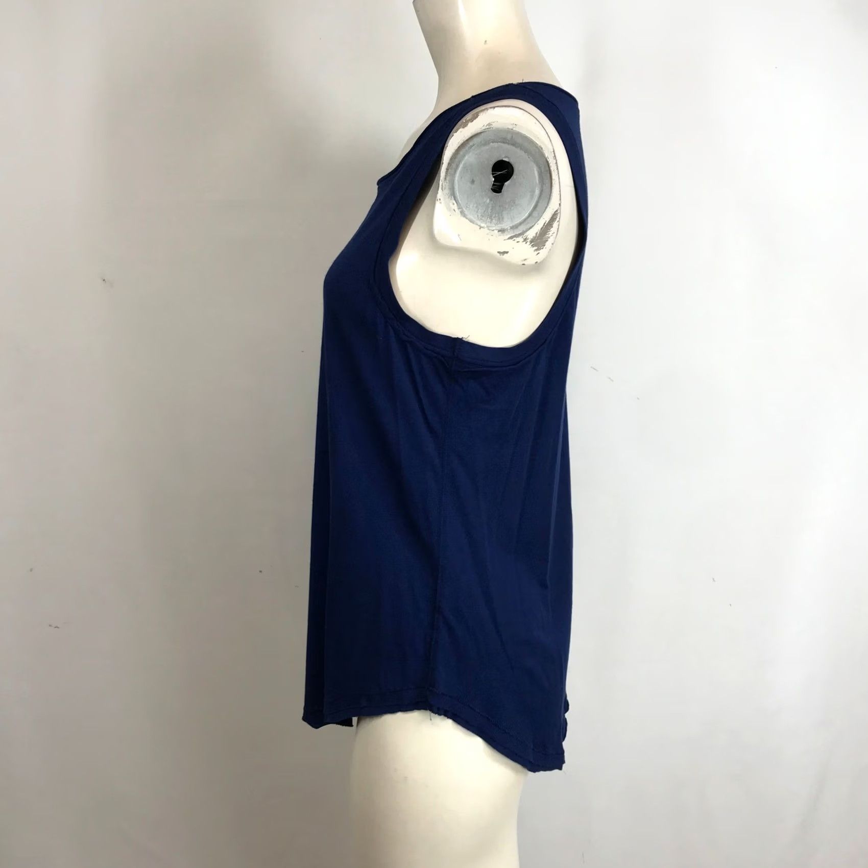 Vintage We The Free Racerback Tank Top - Womens Size Small Navy Blue Cotton Modal Blend Size M / US 6-8 / IT 42-44 - 6 Thumbnail