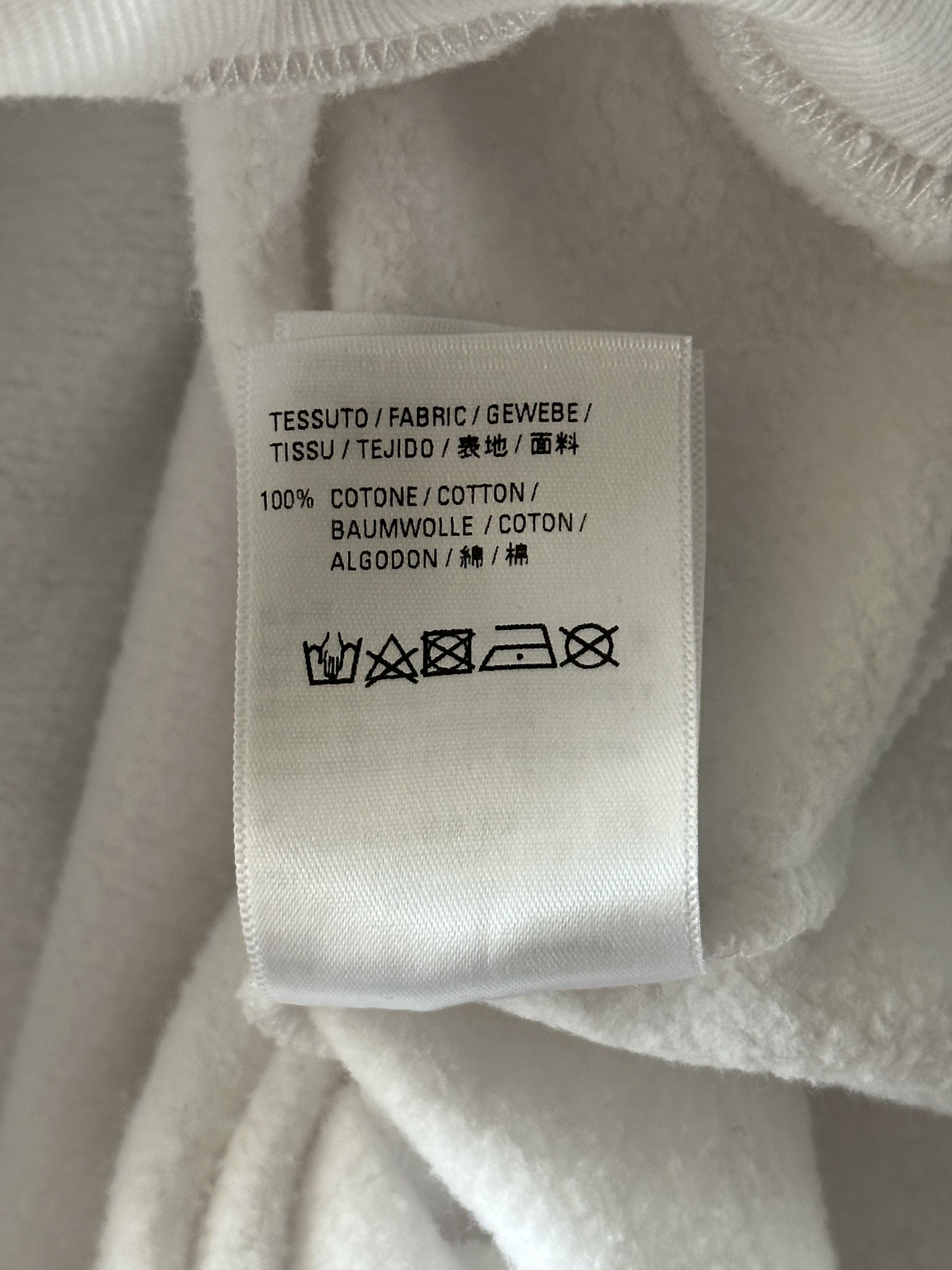 Balenciaga Balenciaga White & Black Pixel Logo Hoodie Size US L / EU 52-54 / 3 - 6 Thumbnail