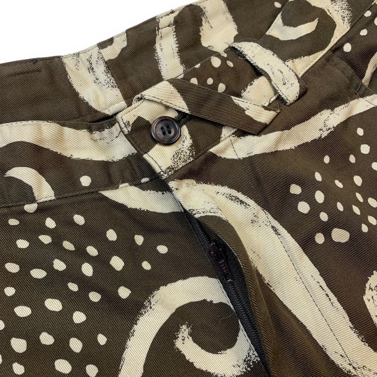 Issey Miyake Issey miyake abstract print trousers Size US 30 / EU 46 - 5 Thumbnail