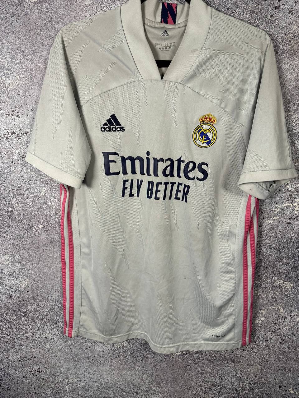Adidas Vintage Real Madrid 2020/21 Adidas Soccer Jersey L sz Size US L / EU 52-54 / 3 - 5 Thumbnail