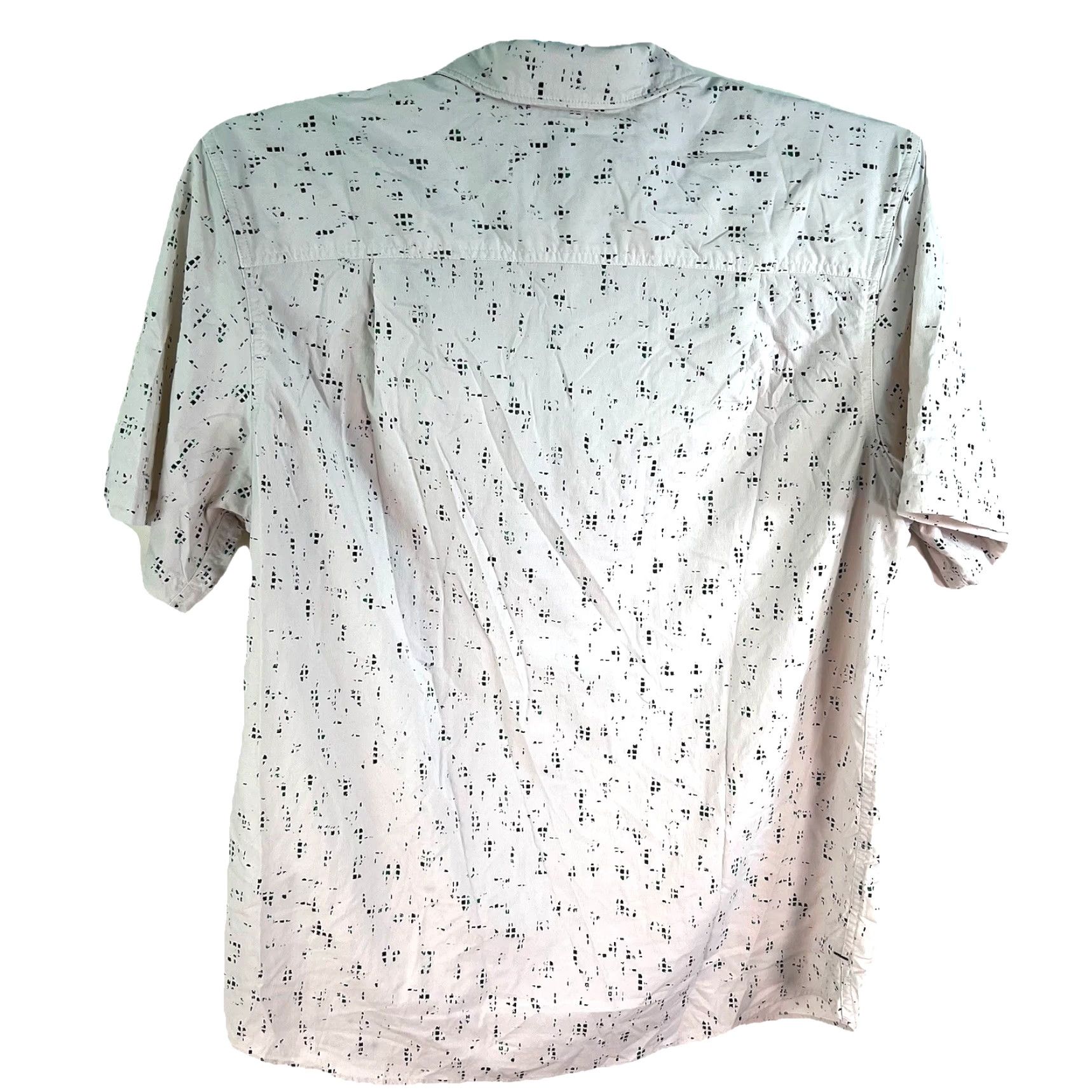 Vintage REI Geometric Print Button-Up Shirt Men’s L White Short Sleeve Outdoor Casual Size US L / EU 52-54 / 3 - 5 Thumbnail