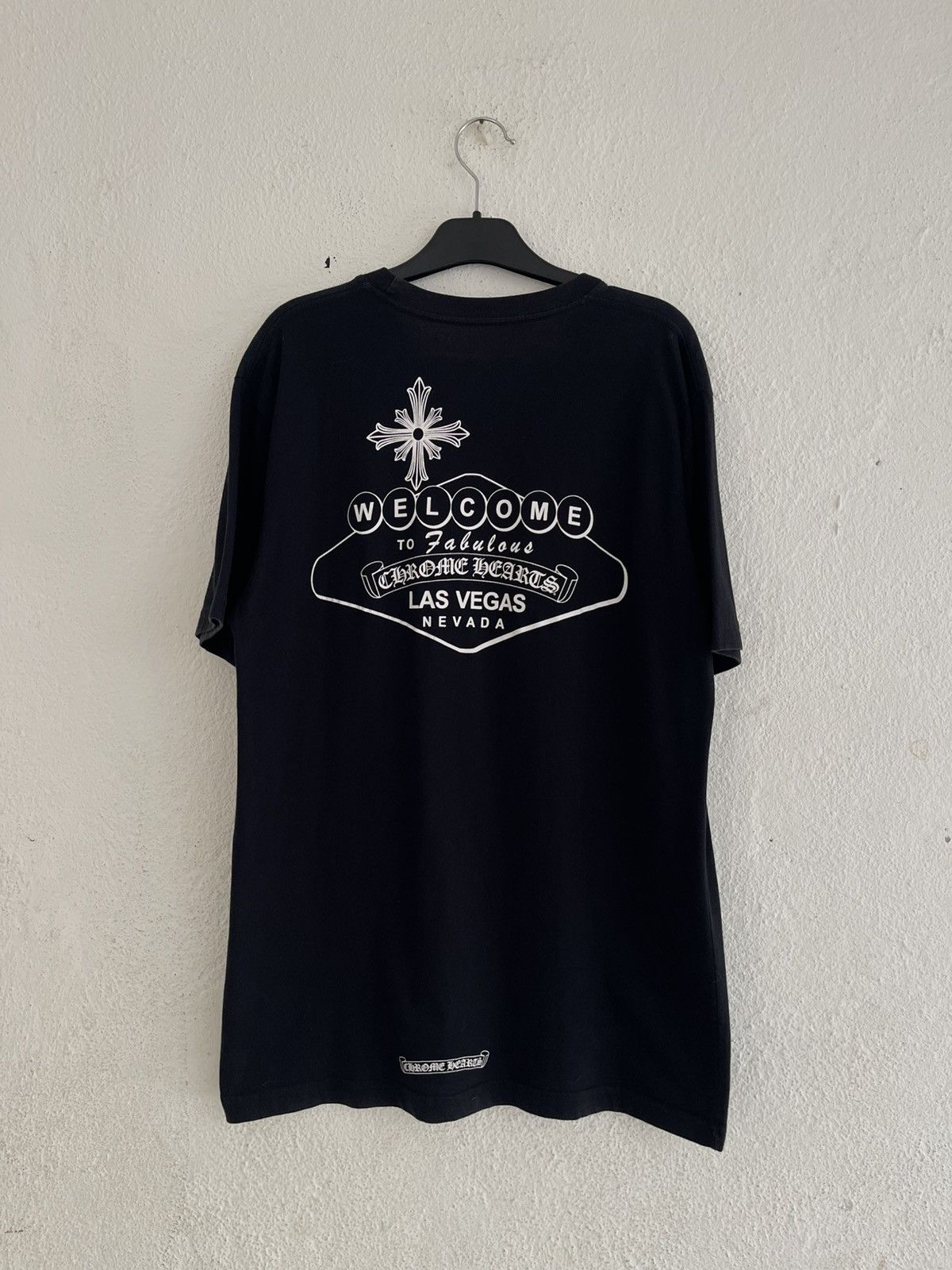 Chrome Hearts Las Vegas Scroll Welcome to Nevada T Shirt