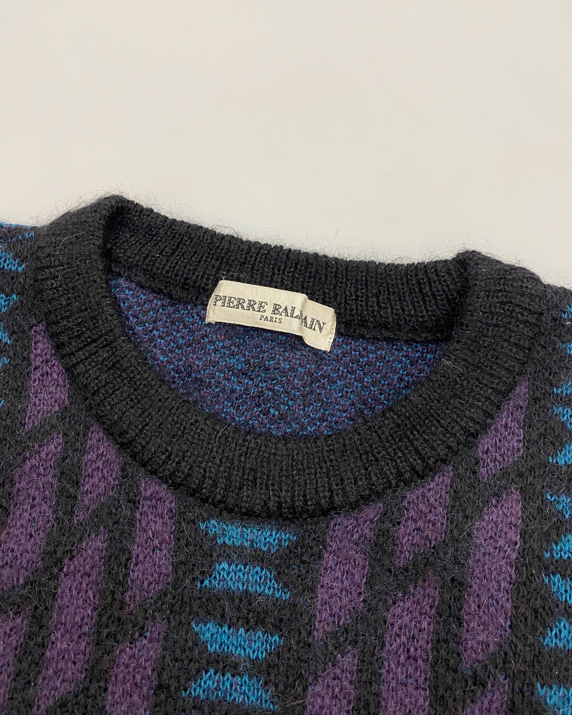 Balmain 1990s Knit Sweater Size US M / EU 48-50 / 2 - 8 Thumbnail