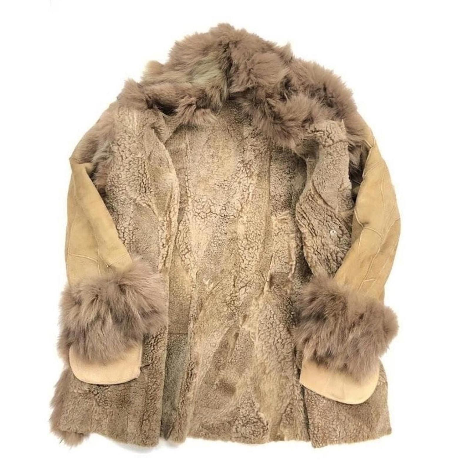 Other Real leather and fur whimsy goth penny lane jacket coat Size XS / US 0-2 / IT 36-38 - 4 Thumbnail
