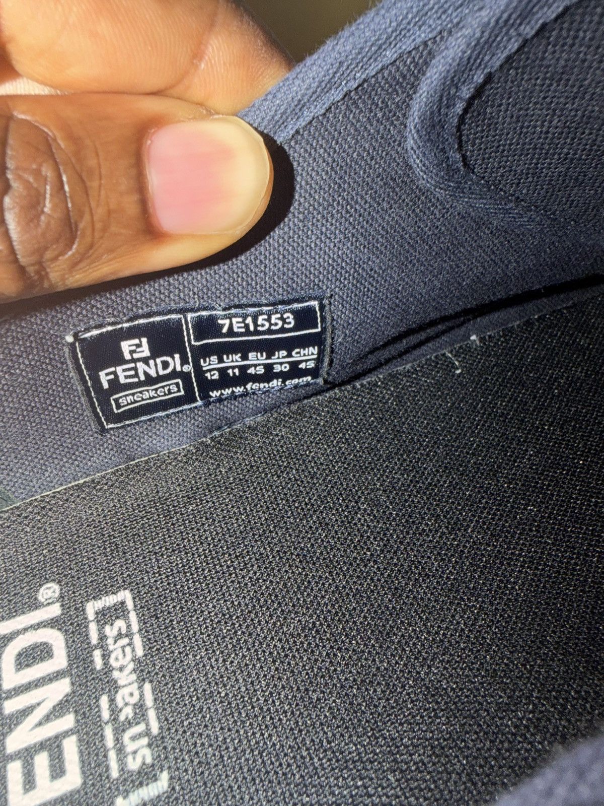 Fendi Fendi FF Sneakers Size 12 w/ Dust Bags Size US 12 / EU 45 - 5 Thumbnail