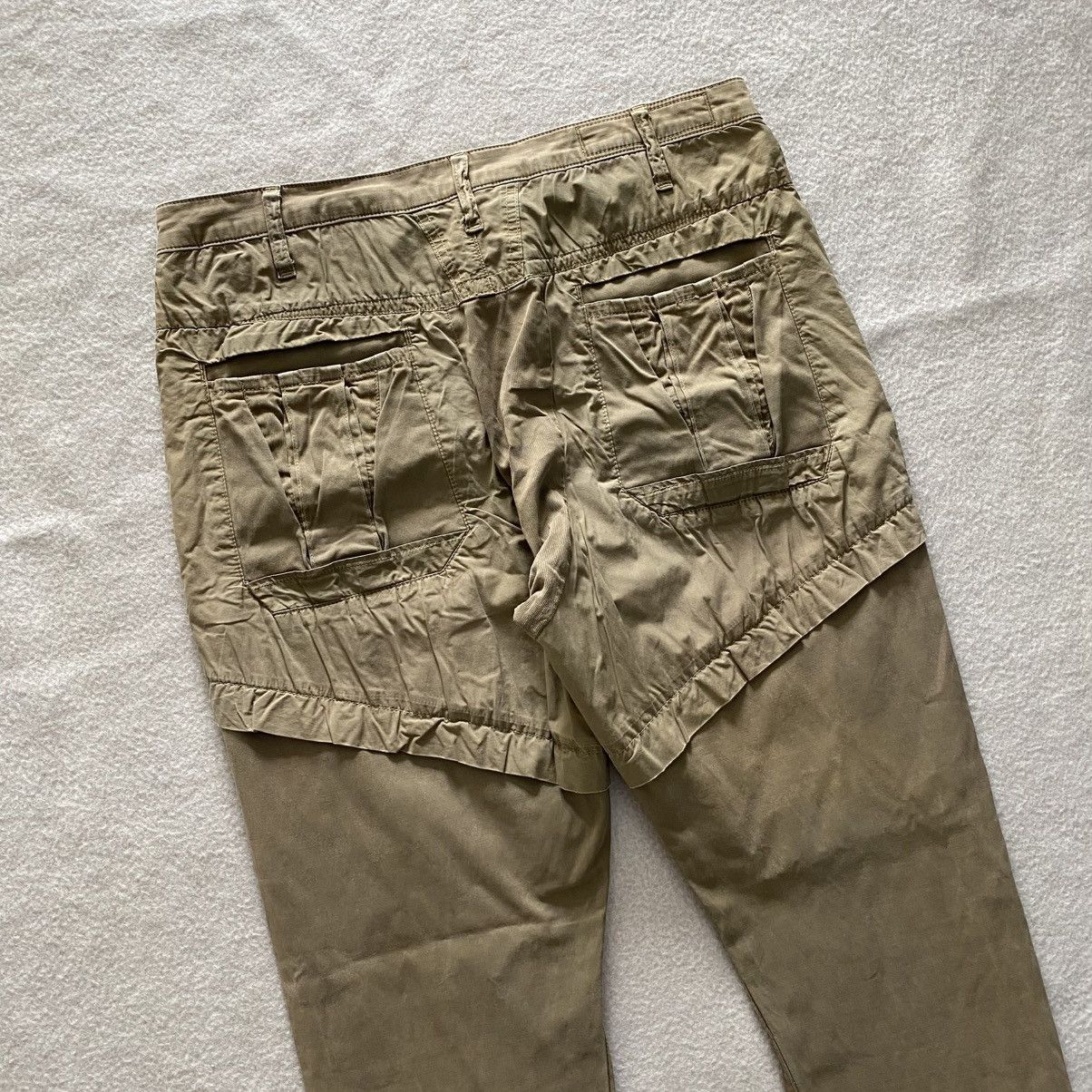 Japanese Brand × Marithe + Francois Girbaud Marithe Francois Girbaud Patchwork Double Knee Pants w34 Size US 34 / EU 50 - 7 Thumbnail