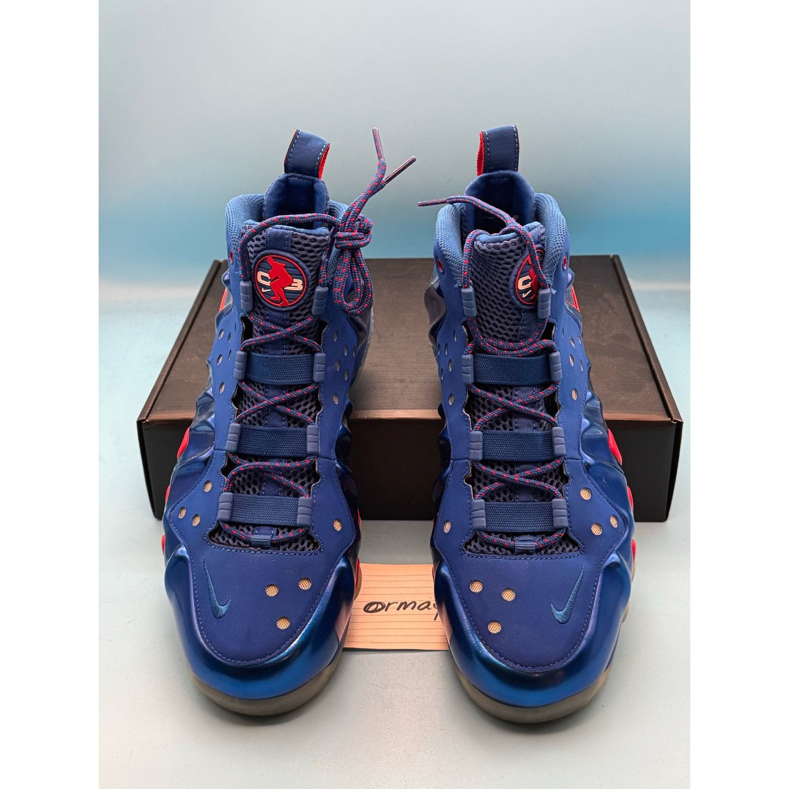 Nike Nike Barkley Posite Max 2013 Sixers m8.5 w10 Size US 8.5 / EU 41-42 - 6 Thumbnail