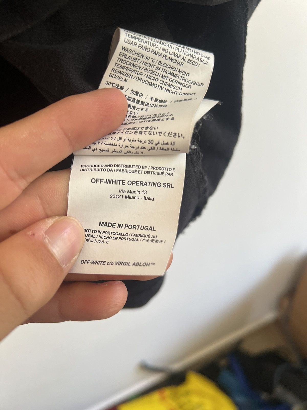 Off-White Off white Caravaggio TEE Size US S / EU 44-46 / 1 - 11 Thumbnail