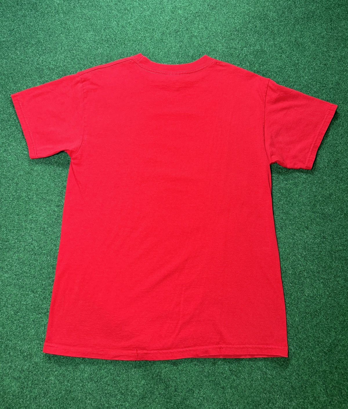 Vintage Y2K Family Guy Christmas Stewie I’m Naughty Med Red T Shirt Size US M / EU 48-50 / 2 - 4 Thumbnail