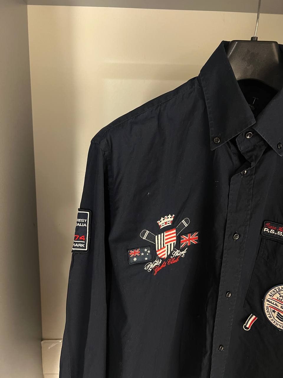 Paul & Shark VINTAGE PAUL & SHARK YACHTING CLASSIC DESIGNER SHIRTS DELUX Size US M / EU 48-50 / 2 - 3 Thumbnail