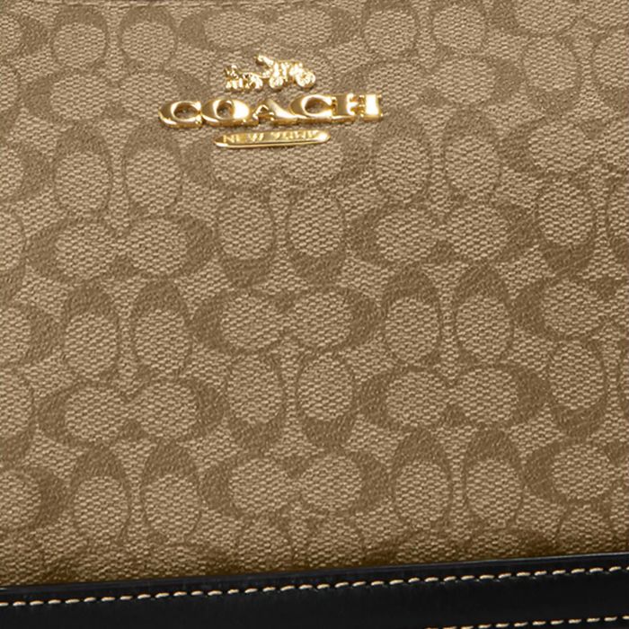 NWT Coach Teri Shoulder Bag In Signature Canvas