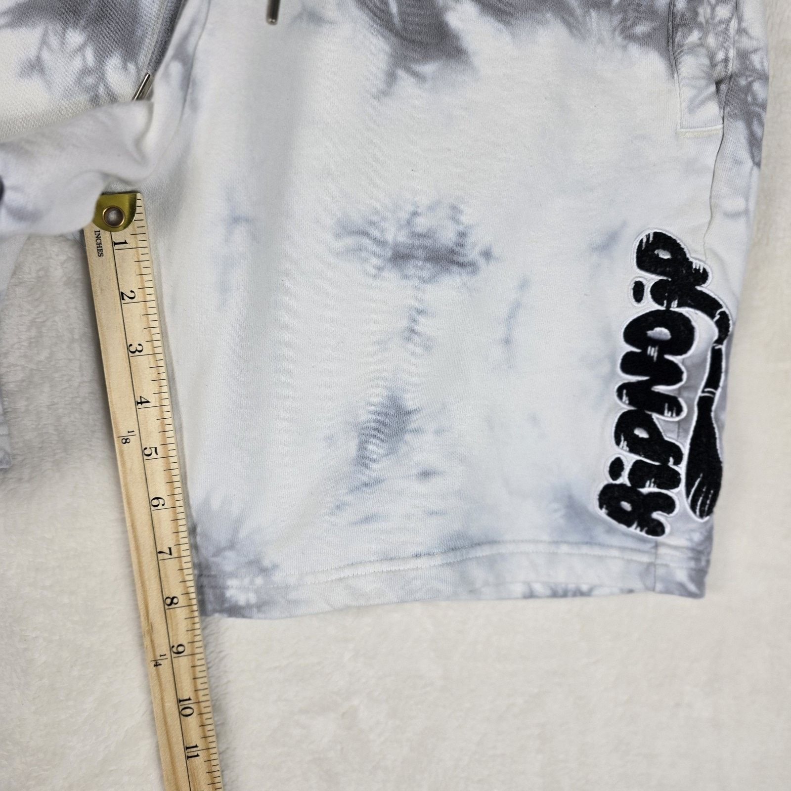 RIPNDIP RIPNDIP Mens Tie Dye Sweat Shorts Size Large Drawstring Cat Size US 33 - 10 Thumbnail